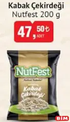 NUTFEST KABAK ÇEKİRDEĞİ 200 G NUTFEST KABAK ÇEKİRDEĞİ 200 G